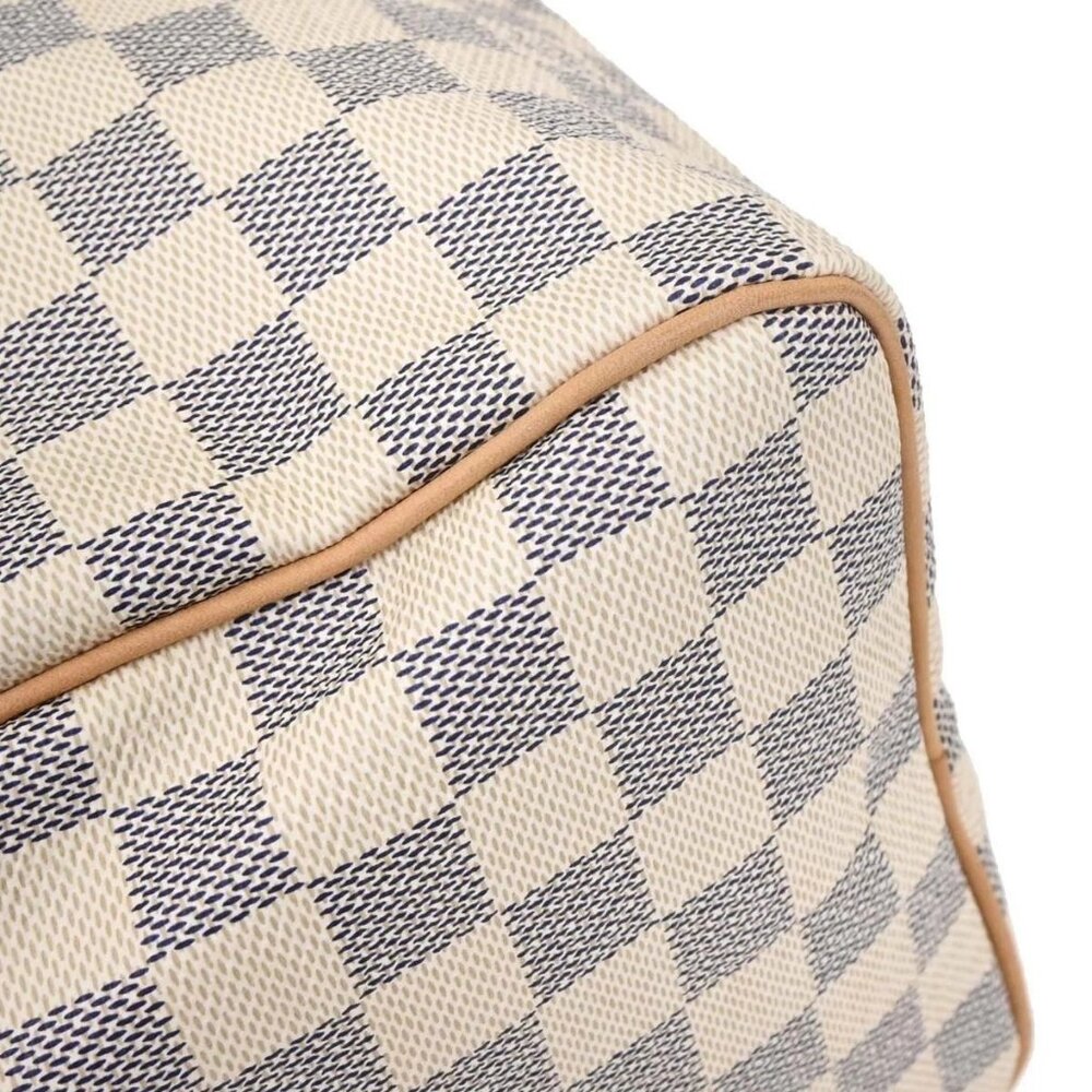 Louis Vuitton Damier Azur Speedy 30 Handbag N41533 DU5009 154514 - Picture 3 of 10